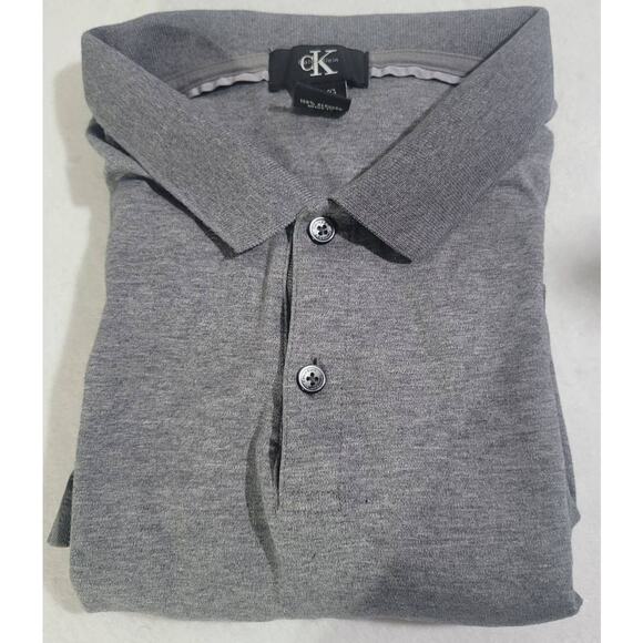 Calvin Klein Gray Polo Men's Size XL - Picture 5 of 5